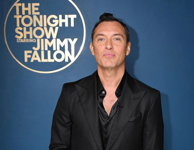 Jude Law Wears Shawn Christopher on The Tonight Show with Jimmy Fallon